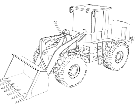 Excavator Transparent